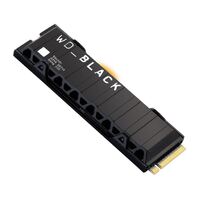Western Digital WD Black SN850X 1TB Gen4 NVMe SSD Heatsink for PS5 - 7300MB s 6300MB s R W 600TBW 1100K 800K IOPS 1.75M Hrs MTBF 5yrs ~WDS100T1XHE