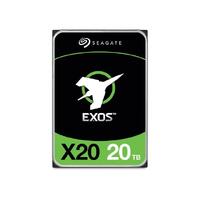 Seagate Exos X20 ENTERPRISE 512E/4KN INTERNAL 3.5' SATA DRIVE, 20TB, 6GB/S, 7200RPM, 5YR WTY