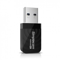Simplecom NW608 Wi-Fi 5 AC1300 Dual Band USB 3.0 Wireless Adapter -- HXSI-NW608V2