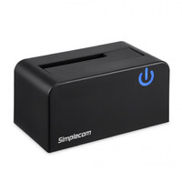 Simplecom SD326 USB 3.0 to SATA Hard Drive Docking Station for 3.5 inch and 2.5 inch HDD SSD