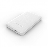 Simplecom SE101 Compact Tool-Free 2.5 inch inch SATA to USB 3.0 HDD SSD Enclosure White