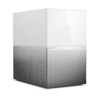 Western Digital WD My Cloud Home Duo 16TB NAS 1.3GHz Dual-Core 1GB RAM RAID JBOD GbE LAN 2xUSB3.0 iOS Android Access Wireless Backup Sync Win Mac LS