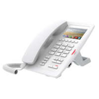 Fanvil H5 Hotel   Office Enterprise IP Phone - 3.5 inch Colour Screen 1 Line 6 x Programmable Buttons Dual 10 100 NIC POE 2 Years Warranty- White