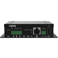 Fanvil PA3 Video Intercom  Paging Gateway 2 SIP Lines 1 Speaker interface and 1 microphone interface Support USB or TF Card Support POE