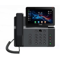 Fanvil V66 Prime Business IP Phone, 7 ft Color Touch Screen, HD Audio, Wi-Fi 6, Bluetooth 5.4, 20 SIP Lines, 6-Way Conference