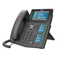 Fanvil X6U Enterprise IP Phone - 4.3 inch (Video) Colour Screen 20 Lines 60 x DSS Buttons Dual Gigabit NIC Built in Bluetooth SBC Ready