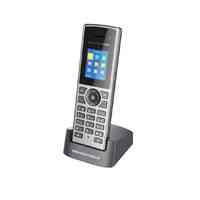 Grandstream DP722 Cordless Mid-Tier DECT Handet 128x160 colour LCD 2 Programmable Soft Keys 20hrs Talk Time  250 hrs Standby Time.