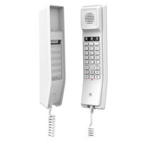 Grandstream GHP610 Hotel Phone 2 Line IP Phone 2 SIP Accounts HD Audio Powerable Over PoE White Colour 1Yr Wty