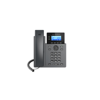 Grandstream GRP2602G Carrier Grade 2 Line IP Phone 2 SIP Accounts 2.2 inch LCD 132x48 Screen HD Audio Powerable Via POE 5 way Conference 1Yr Wtyf