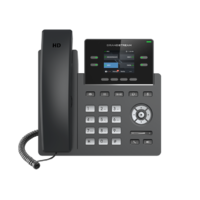 Grandstream GRP2612P 4 Line IP Phone 2 SIP Accounts 320x240 Colour Screen HD Audio Powerable Via POE