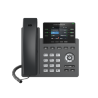 Grandstream GRP2613 6 Line IP Phone 3 SIP Accounts 320x240 Colour Screen HD Audio Powerable Via POE