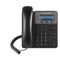 Grandstream GXP1615 1 Line IP Phone 1 SIP Account 132x48 Colour LCD Screen HD Audio Powerable Via PoE