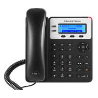 Grandstream GXP1620 2 Line Basic IP Phone 2 SIP Accounts 132x48 Backlit Graphical LCD Display HD Audio