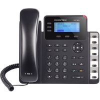 Grandstream GXP1630 3 Line IP Phone, 3 SIP Accounts, 132 x 64 Backlit LCD Display, HD Audio, Dual-Switched Gigabit Ports, Powerable Via POE