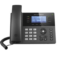 Grandstream GXP1780 HD PoE IP Phone 200x80 LCD 8 lines Dual 10 100Mbps Ports 4 program keys 32 BLF EHS 