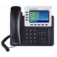 Grandstream GXP2140 4 Line IP Phone 4 SIP Accounts 480x272 Colour LCD Screen HD Audio Built-In Bluetooth Powerable Via POE