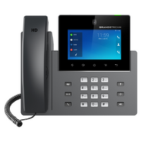 Grandstream GXV3450 16 Line Android IP Phone 16 SIP Accounts 1280 x 800 Colour Touch Screen 2MB Camera Built In BluetoothWiFi Powerable Via POE