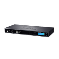 Grandstream UCM6510 IP PBX Enterprise-grade Appliance 50 SIP Trunk Accounts and 200 Concurrent Calls 2x RJ11 PSTN Line FXO Ports