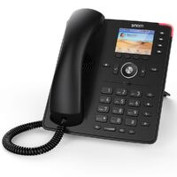 SNOM D713 IP Desk Phone HD Audio PoE TFT Liquid Crystal Display (LCD) Headset Connectable (Include SnomA100M and Snom A100D)