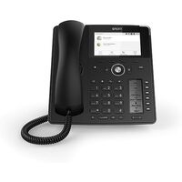 SNOM D785 IP Phone SmartScreen 12 SIP Identities Bluetooth USB 48 Self-Labelling Keys HD Audio Quality