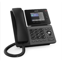 SNOM D810W The Snom D810W is the smart entry into professional IP telephony. Its colour display and built-in Wi-Fi offer modern usability