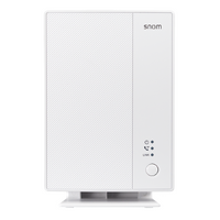 SNOM M500 Base Station Dual Cell System Design For Professional use PoE Security (TLS  SRTP)