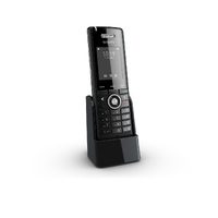 SNOM M65 Professional DECT Handset Wideband HD Audio Quality Corded  Advanced Voice Quality  6 Polyphonic Ringtones