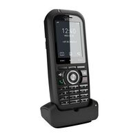 SNOM M80 IP DECT handset Ruggedized Bluetooth HD Audio Quality Backlit Keypad Alarm Function LED Color Display