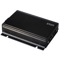 SNOM PA1Announcement System Plus VoIP Paging Amplifier HD Audio PoE Headset Connectable