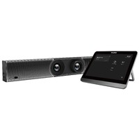 Yealink A30 Meeting Bar with CTP18 Touch Panel All-in-One Android Video Collaboration Bar for Medium Room Quick Setup Easy to Manage