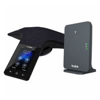 Yealink CP935W-Base Wireless IP Conference Phone DECT 1 x CP935W 1x W70B 4 inch Multi-Touch Screen Pairing with Bluetooth Switching DECT WIFI
