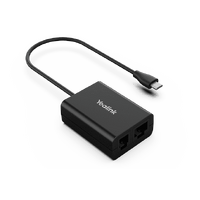 Yealink EHS60 WH6X DECT, Wireless Headset Adapter for WH6x Yealink headsets, USB, Plug And Play