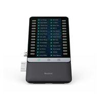 Yealink EXP55 Color Expansion Module, 5.5 ft Display, 78 Programmable Keys, Dual-Color LEDs, 3-Page View, USB Port, Compatible with T7X T8X Series