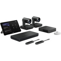 Yealink MVC940 Microsoft Teams MTR Kit 2x UVC84 4K PTZ Camera 2x WPP30 Dongles AVHub MCore Pro PC MTouch-Plus Panel RoomSensor No Audio Devices