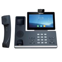 Yealink T58WP-C 16 Line IP HD Android Phone with HD Camera BT Handset touch screen HD voice Dual Gig Ports Built-in Bluetooth Wifi USB 2.0