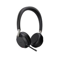 Yealink BH72 Lite Teams certified, Bluetooth Wireless Stereo Headset, Black, USB-C, USB Cable Charging only,Rectractable Microphone,40hrs battery life