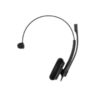 Yealink UH34L-M-UC Wideband Noise Cancelling Headset USB Foam Ear Piece Mono