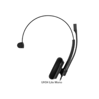 Yealink UH34 Lite Mono Wideband Noise Cancelling Microphone - USB Connection Foam Ear Cushions Designed for Microsoft Teams