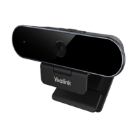 Yealink UVC20 Personal Webcam 1080p 30FPS USB Camera for Desktop PC Built-in Lens Cap Omni Directional Mic Zoom Teams