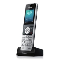 Yealink W56H Cordless DECT IP Phone Handset HD Audio Quality Quick USB Charging High-end ID design
