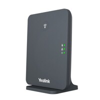 Yealink W70B Wireless DECT Solution pairing with up to 10 W73H W57R W59R for small and medium sized businesses.