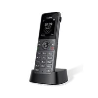 Yealink W73H High-performance IP DECT Handset HD Audio Long Standby Time 400 hours Up to 35 hours talk time Noise Reduction