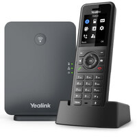Yealink W77P High-Performance IP DECT Solution including W57R Rugged Handset And W70B Base Station Up To 20 Simultaneous Calls