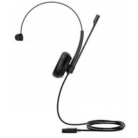 Yealink YHM341 Wideband QD Mono Headset Leather Ear Cushion For Yealink IP Phones QD cord not included