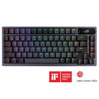 ASUS ROG AZOTH NXSM PBT Gaming Keyboard OLED Display NX Storm Switch 75 Keys Tri-mode Connection Black