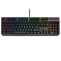 ASUS XA05 ROG STRIX SCOPE RX/BL/US Gaming Keyboard, 100% TKL, ROG RX Optical Mechanical Switches For FPS Gamers, All-Round RGB Illumination