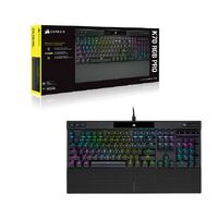 CORSAIR K70 RGB PRO Mechanical Gaming Keyboard, Backlit RGB LED, CHERRY MX Blue, Black, Black PBT Keycaps, Professional Gaming