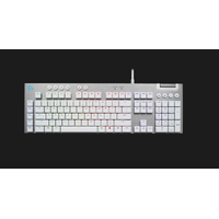 Logitech G815 LightSync RGB Mechanical Gaming Clicky Keyboard 2x USB ports (1x keyboard, 1x USB passthrough port) Ultra-thin design
