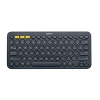 Logitech K380 Multi-Device Bluetooth Keyboard BlackTake-to-type Easy-Switch wireless10m Hotkeys Switch 1year Warranty
