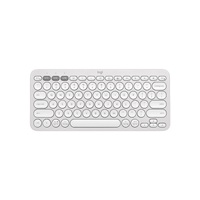 Logitech PEBBLE KEYS 2 K380S Slim minimalist Bluetooth Wireless Keyboard with customizable keys (Graphite)